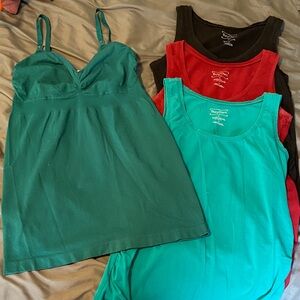 Set of Colorful Tanks